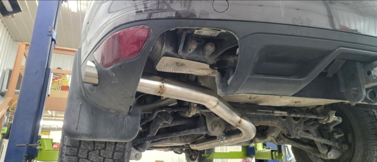 2009–2016 VW TOUAREG/Porsche Cayenne/Audi Q7 3.0 TDI – 3" Single-Exit Axle-Back Exhaust KIT