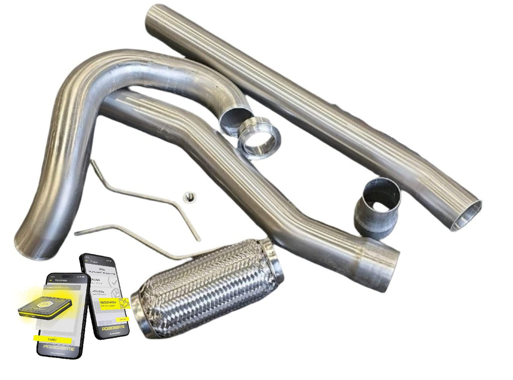 2009-2015 "Do It Yourself" Exhaust Kit For VW 2.0-TDI With Tuning Bundle