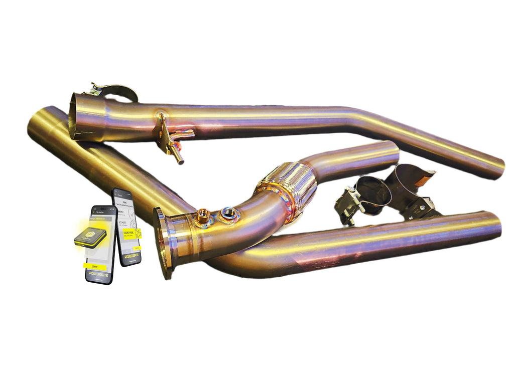 2009-2013 BMW E70 X5 35D Exhaust Kit With Tuning Bundle