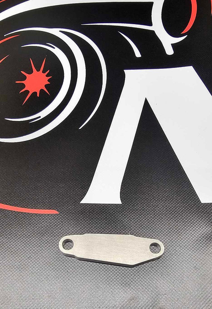 BMW x5d block off plate 1/4 inch aluminum