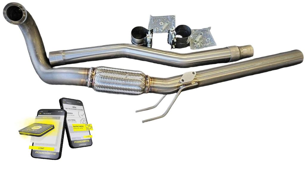 2009-2014 CJAA/CBEA A3/GOLF/JETTA/SPORTWAGON/BUG Exhaust Kit With Tuning Bundle