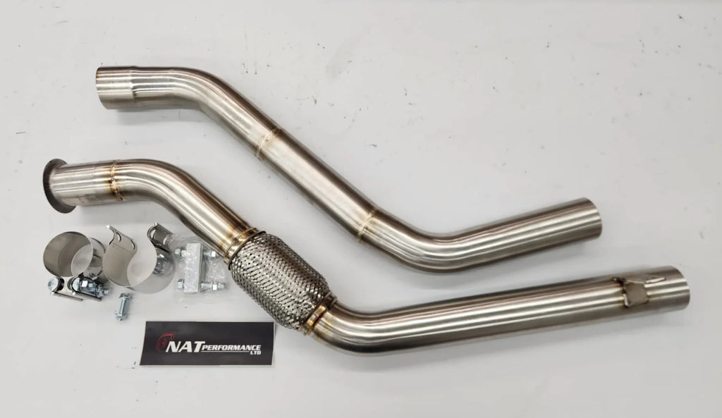 Nat Performance 2014- 2018 BMW 328D N47 Exhaust Kit