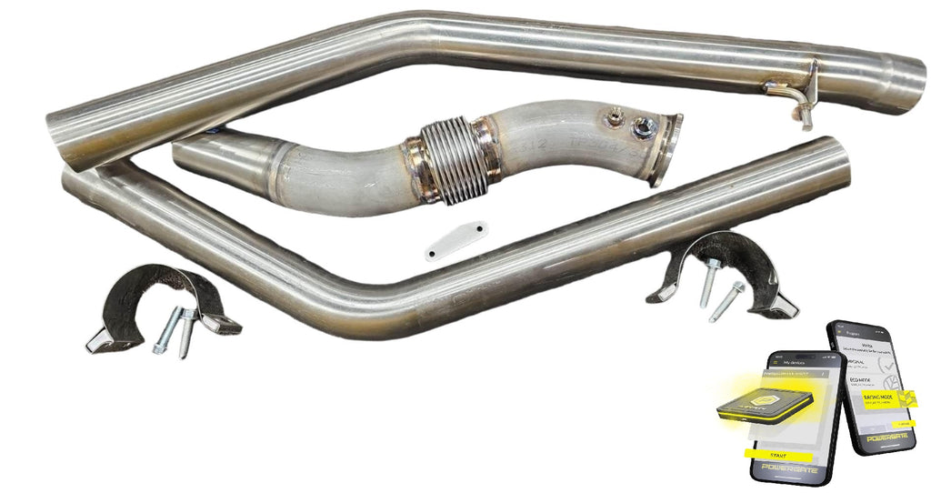 2009-2013 BMW E70 X5 35D Exhaust Kit With Tuning Bundle